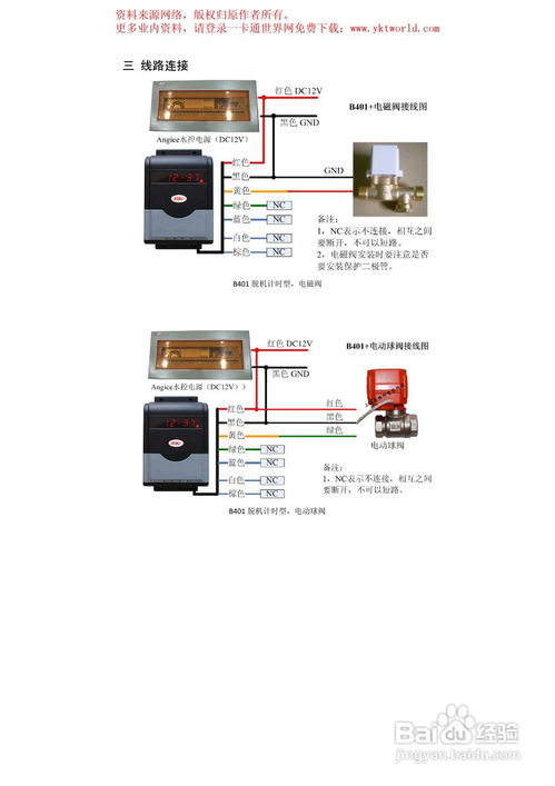 恩稚科B40x系列智能卡水控系统施工安装说明书（导航与测控系统安装工程专篇）